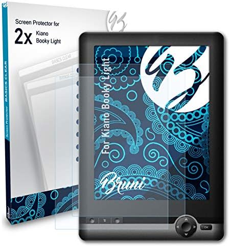 Bruni képernyővédő fólia Kompatibilis Kiano Booky Fény Védő Fólia, Crystal Clear Védő Fólia (2X)