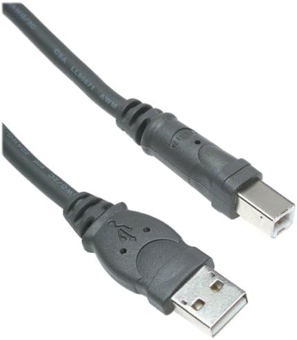 Belkin - F3U133b10 (F3U133b10) Hi-Speed USB A/B Kábel, USB-A Típusú USB-B Típusú (10 Láb), Fekete