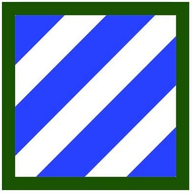 Az amerikai Hadsereg 3. Gyalogos Hadosztály Javítás Matrica Diecut Matrica Vinil-Made in USA