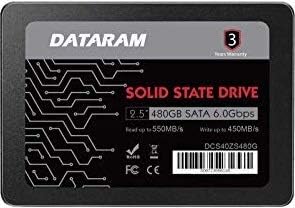 Dataram 480GB 2.5 SSD Meghajtó szilárdtestalapú Meghajtó Kompatibilis ACER Aspire GX GX-281-UR14