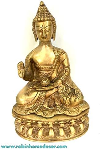 Robin Kivitel Gautam Buddha Vitark Mudra - Tibeti Buddhista Istenség (Prédikáció) - Réz