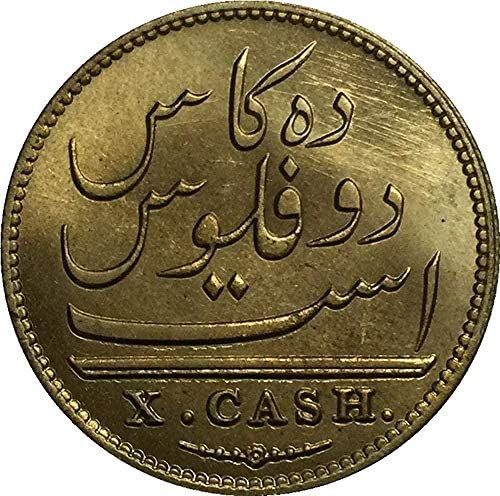 Kihívás Érme 1803 Indiai-Brit 10 Pénz Érmék Másolás 25 7mm Másolat Ajándék Neki Érme Gyűjtemény