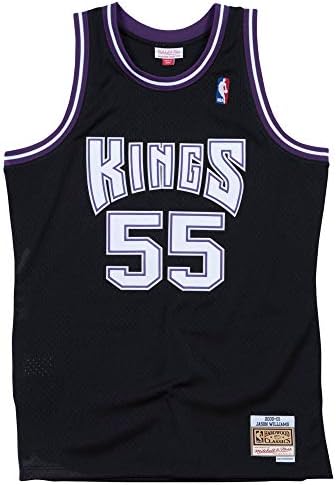 Mitchell & Ness Sacramento Kings Jason Williams 2000 Út Swingman Jersey (Közepes)