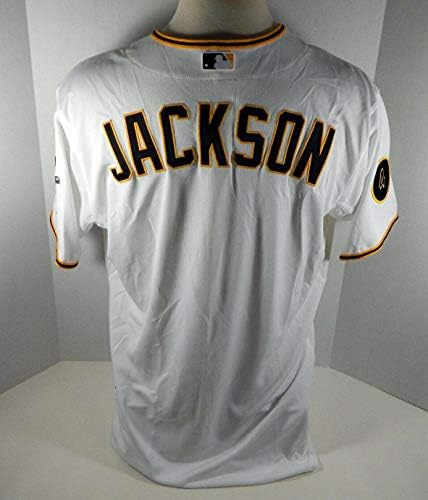2014 Pittsburgh Pirates Jay Jackson Játék Kiadott Fehér Jersey Ralph Kiner P 892 - Játék Használt MLB Mezek