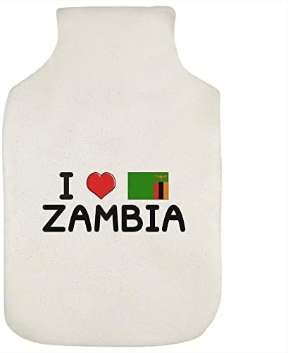 Azeeda 'Szeretem Zambia Meleg Víz Üveg Fedelét (HW00025420)