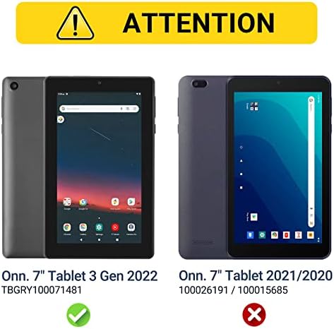 Bolete Esetben az Aon 7 Tabletta (2022) a Gyerekek 7 Hüvelykes Android Tablet Esetében Kezelni EVA Hab Ütésálló Mosható huzat