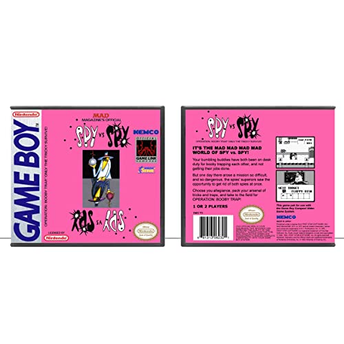 Spy vs Spy: Működés Boobytrap | (GB) Game Boy Játék Esetben Csak Nincs Játék