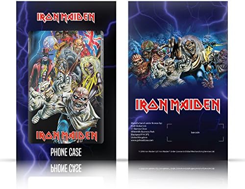 Fejét az Esetben Minták Hivatalosan Engedélyezett Iron Maiden Gyilkosok Borítók, bőrkötésű Könyv Tárca burkolata Kompatibilis