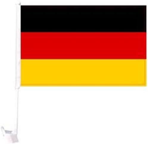 Németország Deutschland Ország Zászló, nagy teherbírású Autó Bot, Zászló, 12 x 18 Új ..